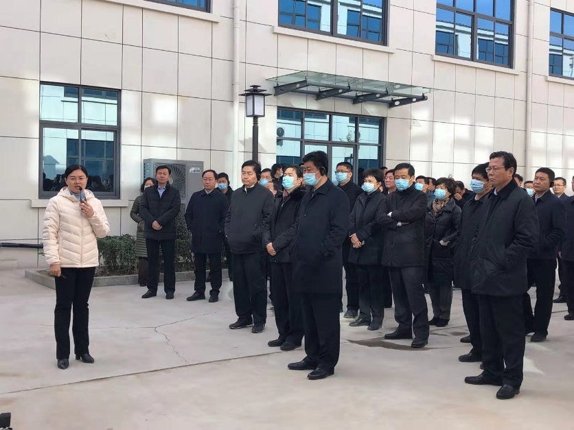 章丘区重点项目建设观摩评议活动。